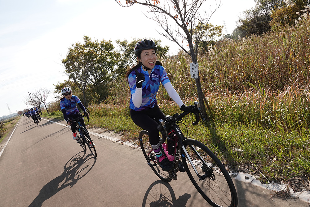 つくば霞ヶ浦りんりんサイクリング で 初心者女子のロードバイクデビューをサポート Liv News
