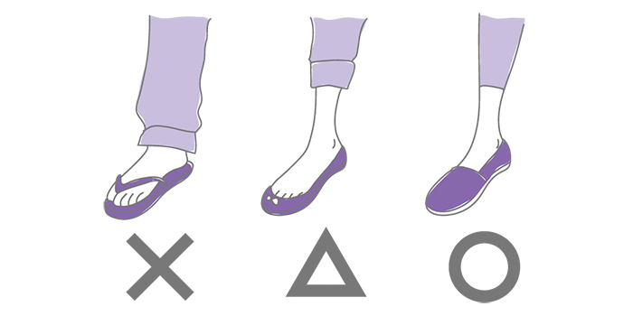 ペダリングしやすい靴